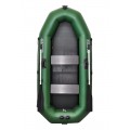 OMEGA - Надуваема гребна лодка с твърдо дъно 270 LST PS Pro зелена